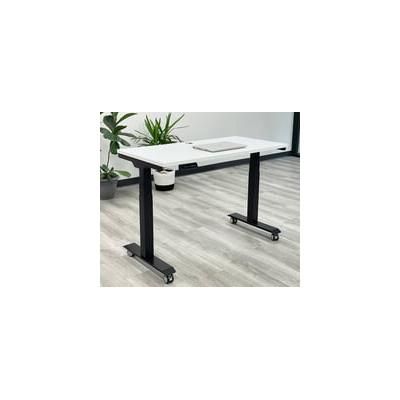 48"W x 24"D Electric Sit-to-Stand Desk with Wheels - Other Sizes Available