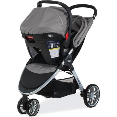 Britax B-Agile 3 & B-Safe 35 Travel System - Steel