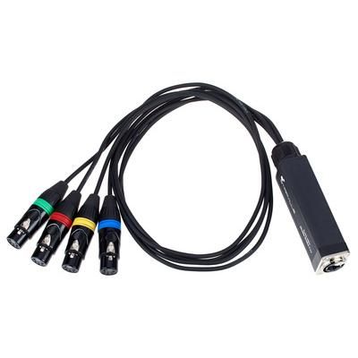 Stairville RJ45 DMX Shuttle Snake FX4-5p