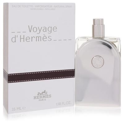 Voyage D'hermes For Men By Hermes Eau De Toilette Spray Refillable (unisex) 1.18 Oz