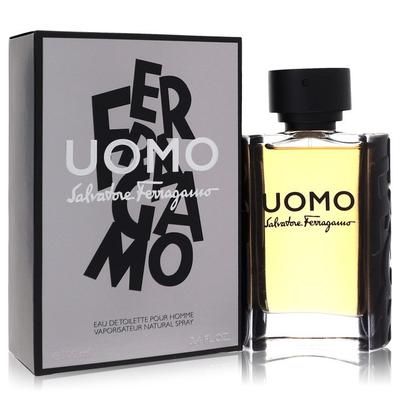 Salvatore Ferragamo Uomo For Men By Salvatore Ferragamo Eau De Toilette Spray 3.4 Oz