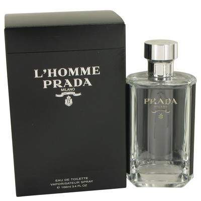 Prada L'homme For Men By Prada Eau De Toilette Spray 3.4 Oz