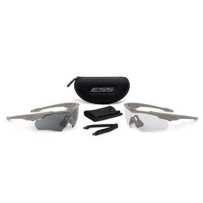 ESS CrossBlade 2X Shooting Glasses Terrain Tan EE9032-05
