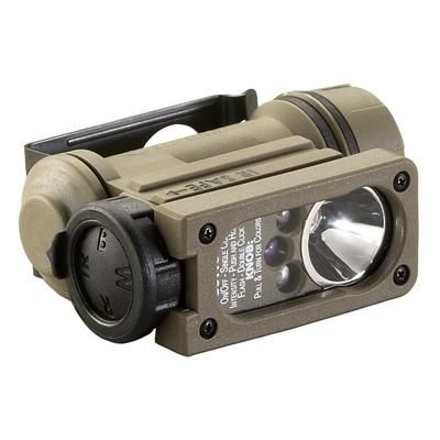 Streamlight Sidewinder Compact II Military Model -White C4 LED Red Blue IR LEDs includes helmet mount and CR123A lithium battery. Boxed 14510