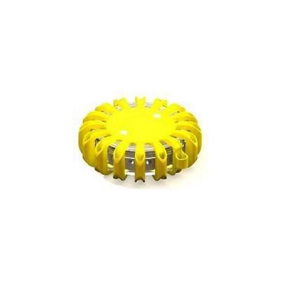 PowerFlare PF-200R Recharge. Safety Light Kit 6Pk Yellow Red/Blue LED HD Magnetic Base w/ CR123