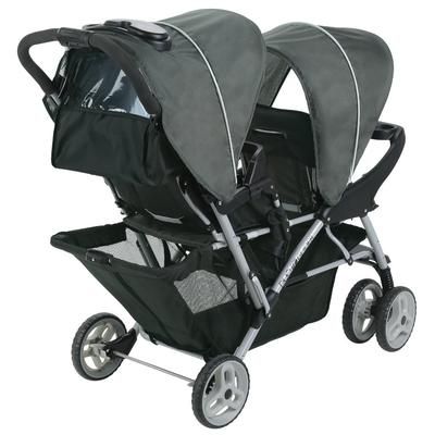 Graco DuoGlider Click Connect Double Stroller - Glacier