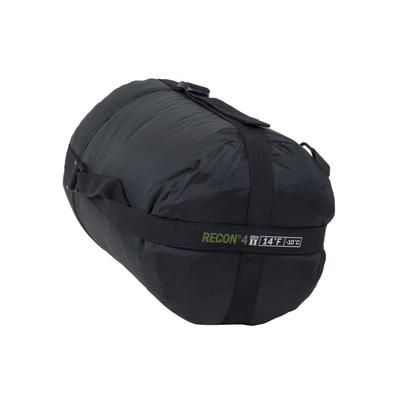 Elite Survival Systems Recon 4 Sleeping Bag Rated to 14 Degrees Fahrenheit Black RECON4-B