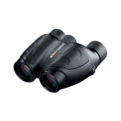 NEW Nikon Compact Travelite 8x25mm Porro Prism Black Binoculars w/ Rubber Armoring 7277