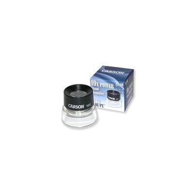 Carson 10x Power Stand LumiLoupe Black Pack of 10 LL-10MU