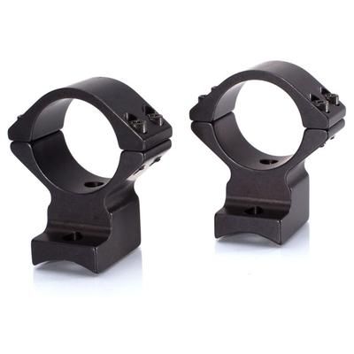 Talley 34MM Savage w/ Accutrigger High Rifle Scope Rings Black Anodize 850725