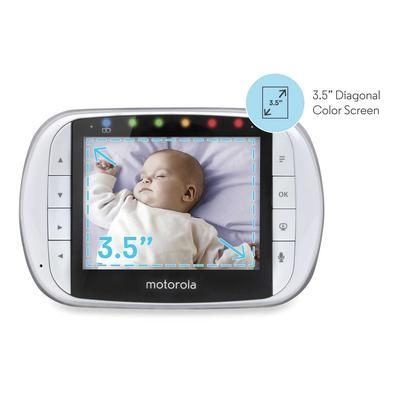 Motorola Remote Wireless 3.5" Video Baby Monitor with USB