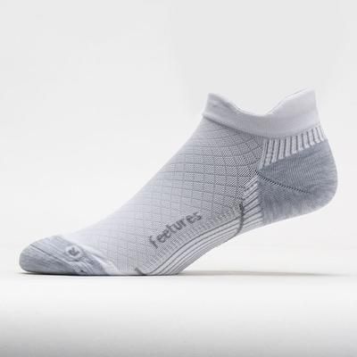 Feetures PF Relief Cushion No Show Tab Socks Socks White