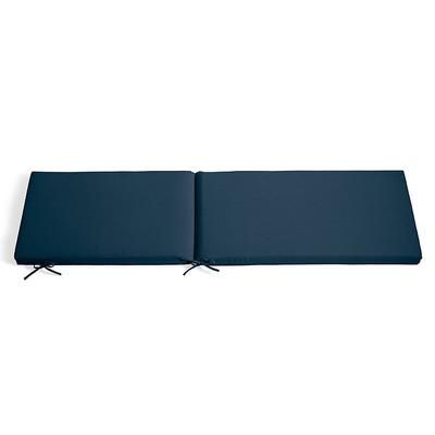 78" X 23" Chaise Cushion - Knife-Edge, Knife-Edge/Neptune - Grandin Road