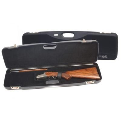 Negrini OU/SxS Luxury Hunting Shotgun Case Navy/Black 31.5x9.3x3.5 1605LR/5139
