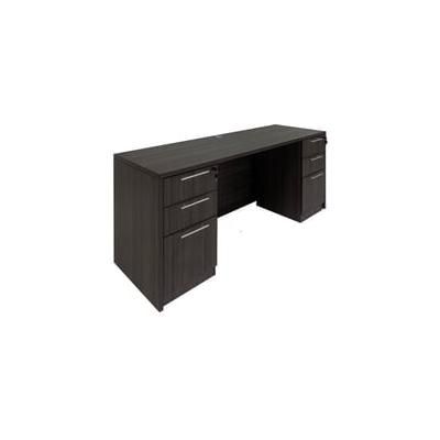 Charcoal Kneespace Credenza