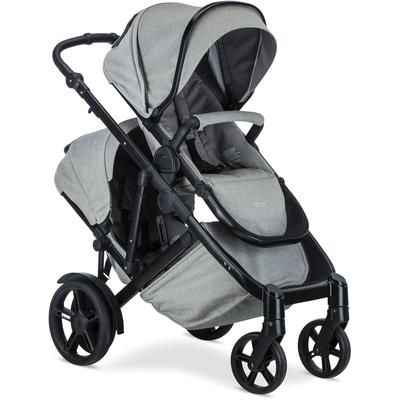 Britax B-Ready G3 Double Stroller Bundle - Nanotex (Moisture, Odor, and Stain Resistant Fabric)