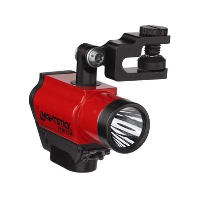 Nightstick Fortem - Intrinsically Safe Helmet-Mounted Dual-Light Flashlight Red XPP-5466R