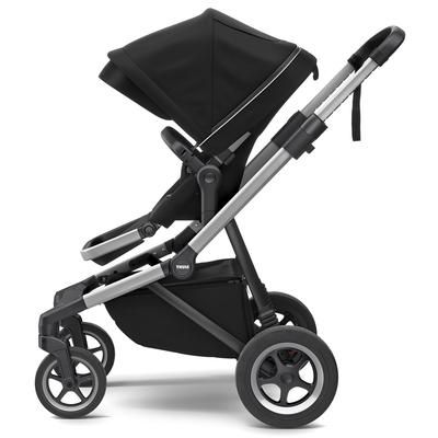 Thule Sleek Single-to-Double Stroller - Midnight Black