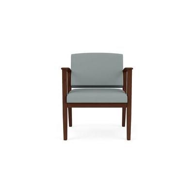 Amherst Wood Frame 400 lb Capacity Guest Chair in Standard Fabric or Vinyl - See More Siz