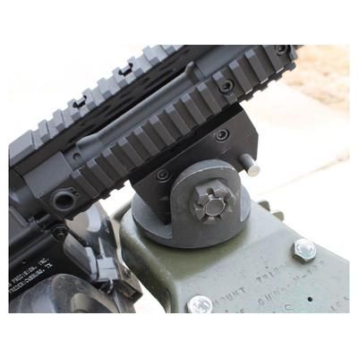 KNS Precision Picatinny Rail Adapter to .30 Cal Pintle or M60 Gooseneck Black ADAPTER 30