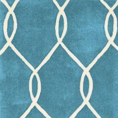 Melrose Area Rug - Teal, Teal/2' X 3' - Grandin Road