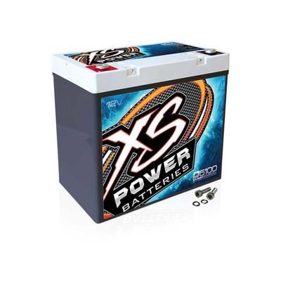XS Power D5100 AGM Deep Cycle 12 Volt Battery - 3100A 745CA 60Ah 2000/3000W White D5100