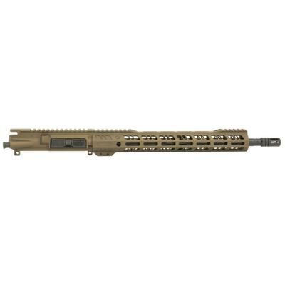 Grid Defense Complete Upper Receiver 5.56mm 16 inch Carbine Length 4150 M4 Barrel 1-7 Twist 14 inch M-LOK Rail A2 Flash Hider Burnt Bronze