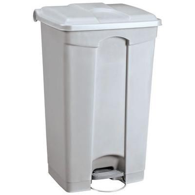 Poubelle Agroalimentaire Plastique À Pédale 90 L Coloris Gris - Manutan Expert