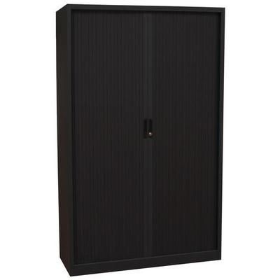 Armoire Rideaux 120 X 195 Cm Noir - Manutan Expert