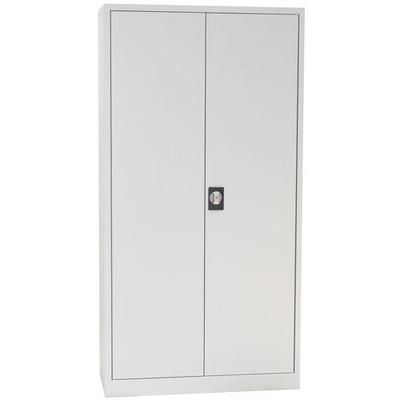 Armoire Orel Gris Portes Battantes Avec Paroi Blindée - 195x120 Cm - Manutan Expert