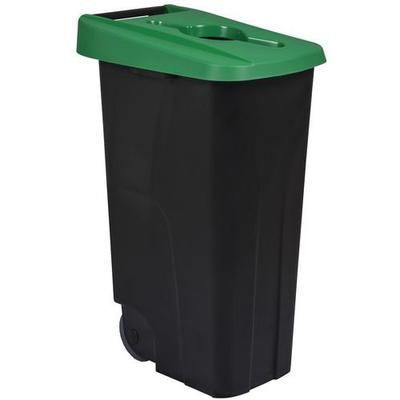 Poubelle 110 L Movatri Noir / Vert - Rossignol Pro