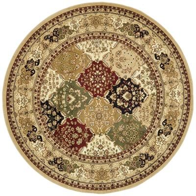 "Lyndhurst Collection 3'-3" X 5'-3" Rug in Multi And Ivory - Safavieh LNH221A-3"