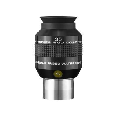 Explore Scientific 30 mm 52 Degrees Series Waterproof Eyepiece Black w/ white lettering ES logo EPWP5230-01