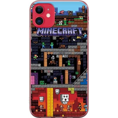 Kompatibelt Mobildeksel til Apple iPhone 11 Minecraft