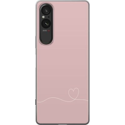 Kompatibel Mobilcover til Sony Xperia 10 VI Lyserød Hjerne Design