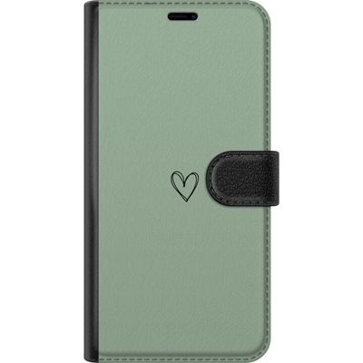 Kompatibelt Lommeboketui til Samsung Galaxy A56 Hjerte