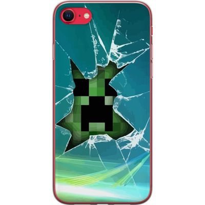 Kompatibelt Mobildeksel til Apple iPhone 8 MineCraft