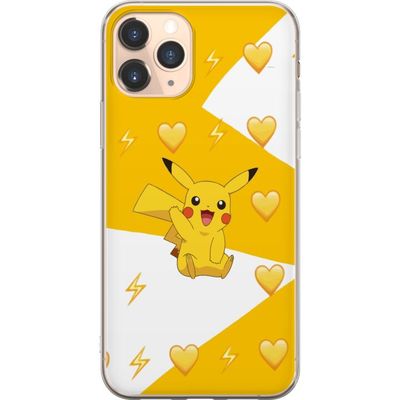 Kompatibelt Mobildeksel til Apple iPhone 11 Pro Pikachu Pokémon Gaming Figur Spelmotiv Populär Ikon