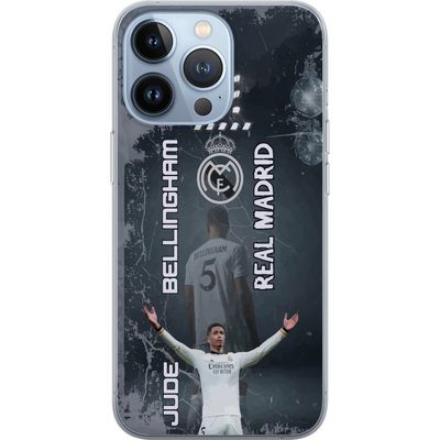 Kompatibelt Mobildeksel til Apple iPhone 13 Pro Jude Bellingham Real Madrid England ungt midtbanefenomen som kombinerer kraft, inspirasjon, teknikk o