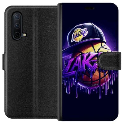 Kompatibelt Lommeboketui til OnePlus Nord CE 5G Lakers NBA Basketball USA-lag
