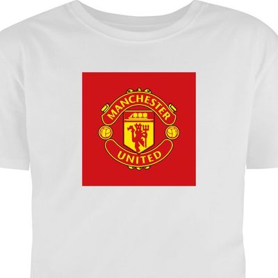 Voksen-T-skjorte | Komfortabel T-skjorte for Voksne Hvit X-Large Manchester United Manchester United Hvit X-Large
