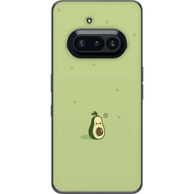 Kompatibelt Mobildeksel til Nothing Phone (3a) Søt avokadodesign i grønn søt moderne illustrasjon som sprer glede og frisk energi