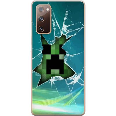 Kompatibelt Mobildeksel til Samsung Galaxy S20 FE MineCraft