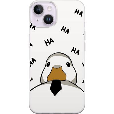 Kompatibelt Mobildeksel til Apple iPhone 14 Haha Anka