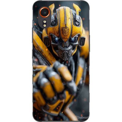 Kompatibelt Mobildeksel til Samsung Galaxy Xcover7 Bumblebee Transformers gul robot mecha sci-fi action kriger detaljert cyberpunk helt motivasjon pl