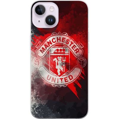 Kompatibelt Mobildeksel til Apple iPhone 14 Manchester United