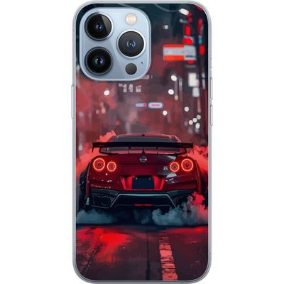 Kompatibelt Mobildeksel til Apple iPhone 13 Pro Rød Sportsbil Drift Racing Tuning