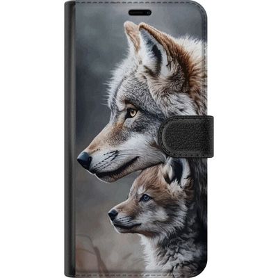 Kompatibelt Lommeboketui til Samsung Galaxy A26 Ulver Ville Natur Dyr Mystic