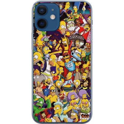 Kompatibelt Mobildeksel til Apple iPhone 12 Simpsons