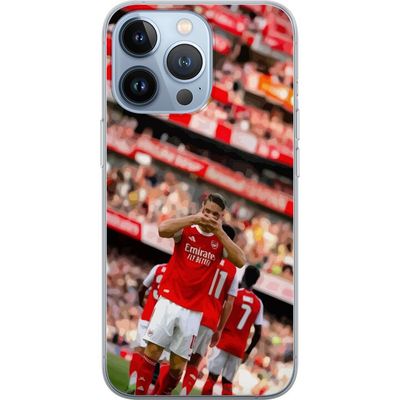 Kompatibelt Mobildeksel til Apple iPhone 13 Pro Arsenal illustrasjon - Martin Ødegaard i fotballdrakt målfeiring design